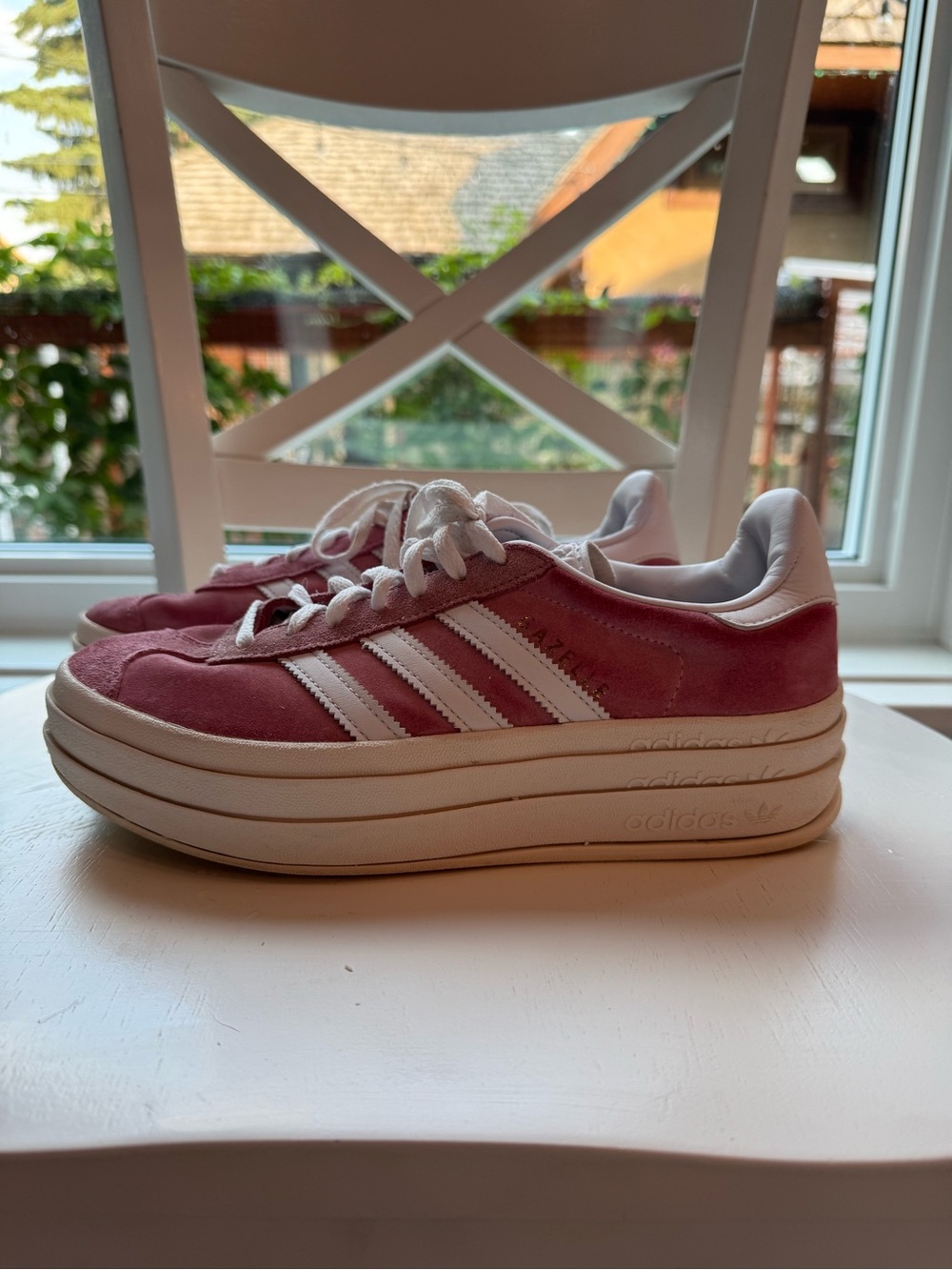 Adidas Gazelle Bold Super Pop Platform Sneakers Discontinued Colourway